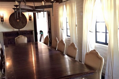 Tuscan dining room photo in San Francisco