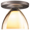 Bruck Lighting Rainbow 2 Ceiling Mount, Smoky, Chrome