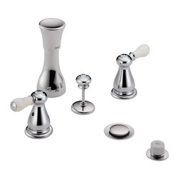 Delta Leland&reg; Bidet Faucet - Less Handles - Bidet Faucets