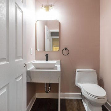 Modern Powder Room Remodel | Washington, DC – 2021