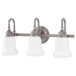 Hudson Valley Lighting - Hudson Valley Lighting 3803-SN Plymouth Collection - Three Light Wall Sconce - Designs of distinction and manufacturing of the hiPlymouth Collection  Satin Nickel *UL Approved: YES Energy Star Qualified: n/a ADA Certified: n/a  *Number of Lights: Lamp: 3-*Wattage:100w A19 Medium Base bulb(s) *Bulb Included:No *Bulb Type:A19 Medium Base *Finish Type:Satin Nickel