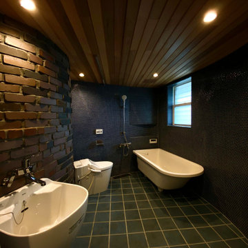 旭ヶ丘のO邸　浴室