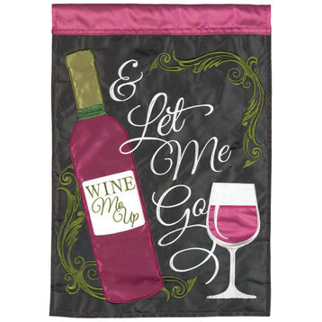 Flag Wine Me Up Polyester 29x42