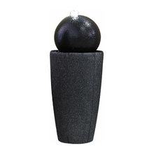 outdoor lighting and fountains