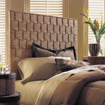Rattan Weave Headboard