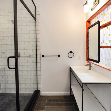 Black Framed Shower Enclosure