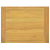Vidaxl Wall-Mounted Bathroom Cabinet 23.6"x17.7"x13.8" Solid Wood Teak