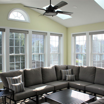 Who does does design build sunroom additions in Frederick County?
