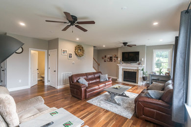 Living room - traditional living room idea in Baltimore