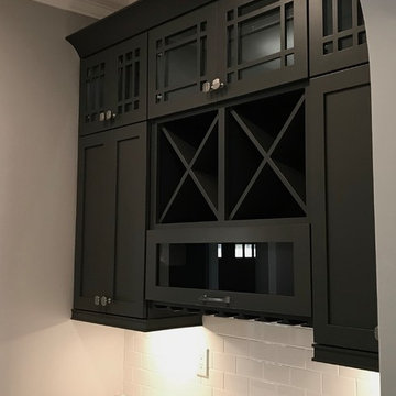 Custom Amish Cabinetry and Waypoint Cabinetry- Extra White and Peppercorn Grey
