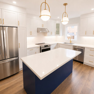 East Credit Kitchen & Structural Renovation - Open Concept