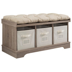 Transitional Accent And Storage Benches by Walker Edison