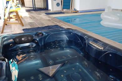 Extension avec Piscine Intérieure d'une Maison Individuelle
