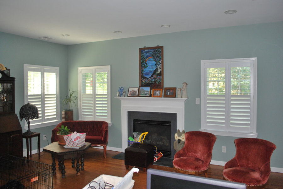 White Plantation Shutters
