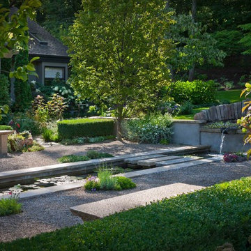 Informal European Garden