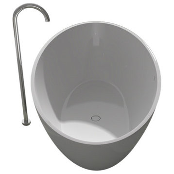 Cheviot Products Pietro Solid Surface Bathtub
