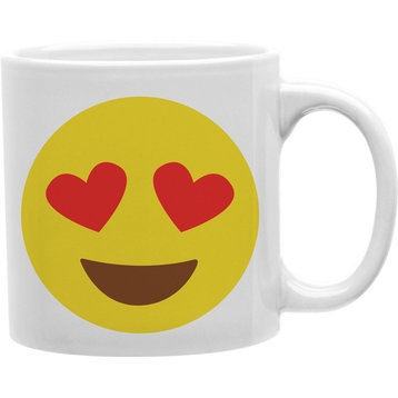 Heart Eyes Emoji Mug