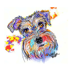 Tracey Keller Hand Illustrated Digital Pet Portraits - Products