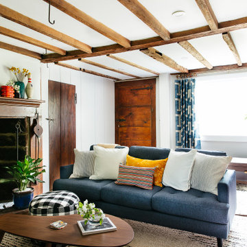 Eclectic Modern Farmhouse Living Room