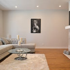 Young Professional Apartment Living - Modern - Living Room - Houston ...
