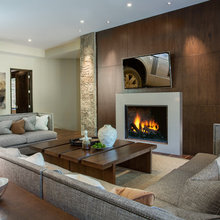 upstairs den