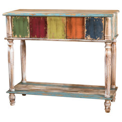 Eclectic Console Tables by GDFStudio