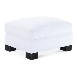 Castellane Ottoman - Baker Furniture - Footstools And Ottomans