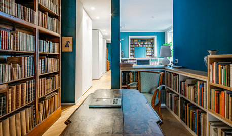 Houzz Tour: Spazio alla Luce, ai Colori e ai Tantissimi Libri