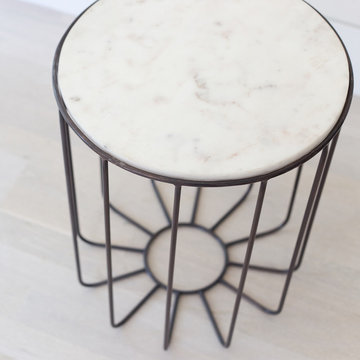 Rome Marble Accent Table