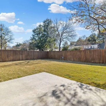 Private Multi-Purpose Backyard with Large Concrete Patio