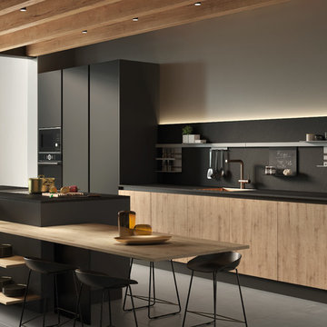 Tmatt Nero y Roble Nudos