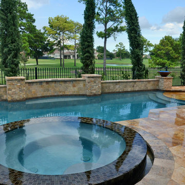 Custom Beach Entry Pool