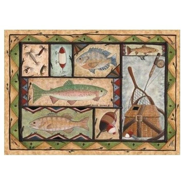 Fishing Area Rug