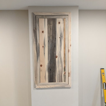 The Beetle kill pine Basement