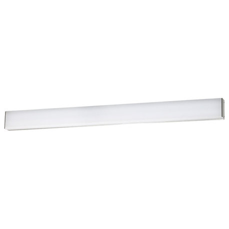 LED Bath Vanity Light, Brushed Aluminum, 3500K