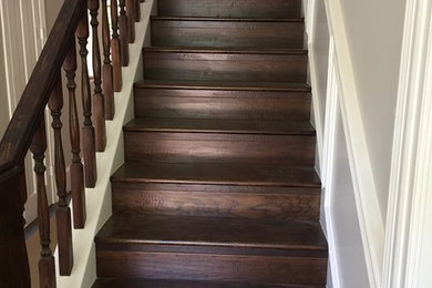 Trendy staircase photo in Houston