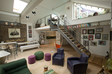 Eclectic home design in London.