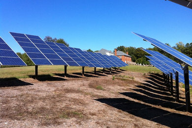 One of the largest Ground Mount solar system in Virginia