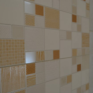 Gold & White Bath