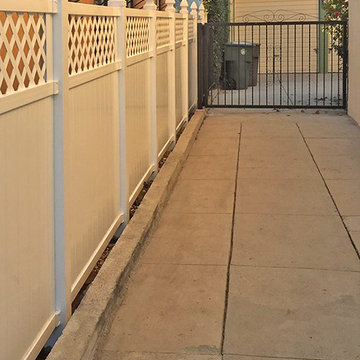Custom Vinyl Fence
