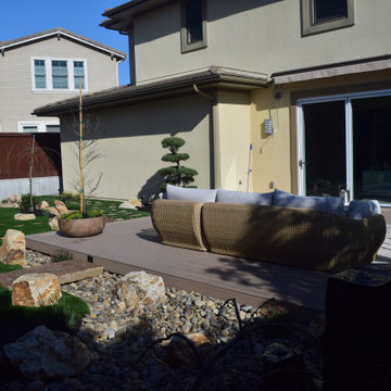Modern Asian Inspired Backyard in Palo Alto