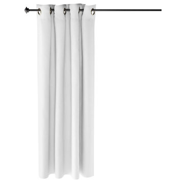 Furinno Collins Blackout Curtain 52x63" 1 Panel, White