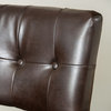 Cohen Occasional Chair, Brown Leather
