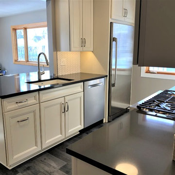 Project 3309-1 Transitional Contemporary Kitchen + Dining Room Remodel Armatage