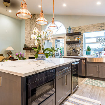 Mission Viejo - Rustic Glam Kitchen