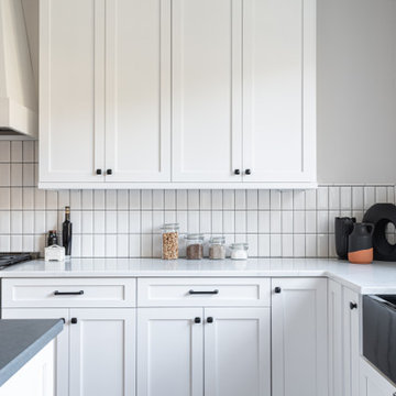 Airy Modern Kitchen + Master Bath Transformation