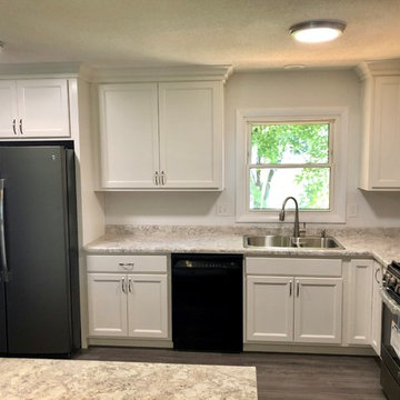 Bettendorf Flip Home-Koch Cabinets Painted Ivory and Fog
