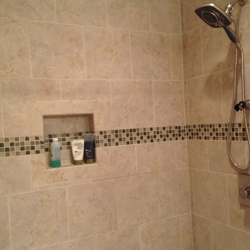 Bath tub conversion to shower enclosure
