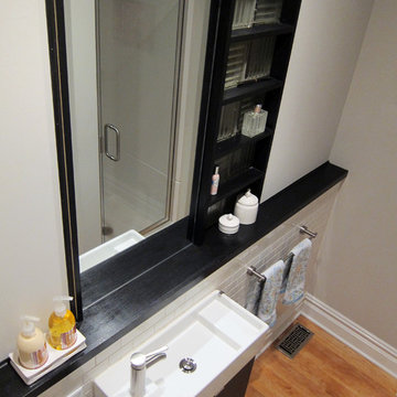 Design Matters - Making a Tiny Space into a Full Bathroom