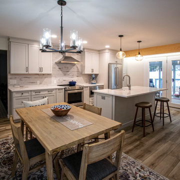 Zen Style Kitchen Design with Natural Elements
